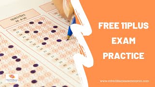 Free 11Plus Exam Practice [upl. by Cogen]