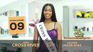 Miss Universe Nigeria 2023  Meet Miss Cross River Louisa JacobDuke [upl. by Rosa656]