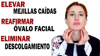 GIMNASIA FACIAL  Reafirmar y Rejuvenecer el Óvalo Facial [upl. by Thekla]