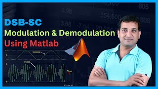 dsb sc modulation and demodulation using matlab [upl. by Troyes384]