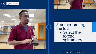 How to perform a spirometry test [upl. by Caroline]