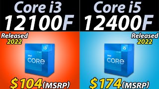 i312100F vs i512400F  How Much Performance Difference [upl. by Early923]