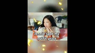 Jennie spot mv outfit price 💜 [upl. by Ahserak998]