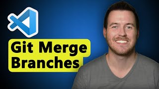 How to Git Merge Branches and Resolve Conflicts in VSCode [upl. by Yecaj]