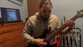 All Hail The New Flesh  Strapping Young Lad guitar cover Instrumental [upl. by Nerot556]