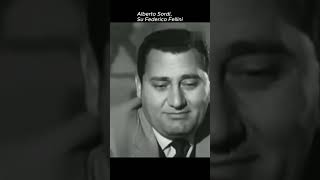 Alberto Sordi ricordo su federico Fellini [upl. by Taro142]