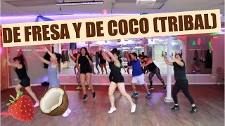 DE FRESA Y DE COCO 🍓🥥TRIBAL REMIX DJ PINPON CARDIO🥵 [upl. by Kimmie]