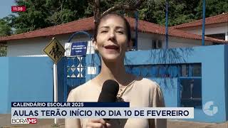 CALENDÁRIO ESCOLAR 2025 AULAS TERÃO INÍCIO NO DIA 10 DE FEVEREIRO [upl. by Ennagem286]