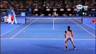 Djokovic vs Denis Istomin Australian Open 2014 HIGHLIGHTS Round 3 TRUE HD [upl. by Gomez]