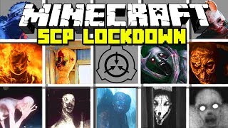 Minecraft SCP LOCKDOWN MOD  SCP 173 SCP SHY GUY SCP 049 SCP 1471 Minecraft Mods [upl. by Giltzow]