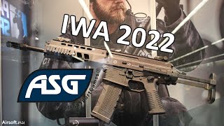 ActionSportGames ASG at IWA 2022  airsoft [upl. by Hultin]