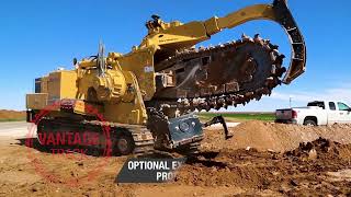 Our pipeline trenchers are versatile machines designed for various tasks [upl. by Nnalorac]