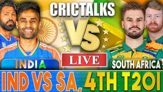 Live IND Vs SA 4th T20I Joburg  Live Scores amp Commentary  India vs South Africa [upl. by Hayouqes]