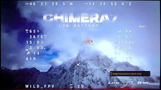 THRILLER IN THE AIR  Chimera7  RAW OSD Long Range FPV [upl. by Biel833]