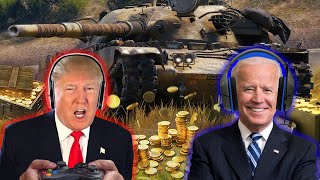 Trump and Biden Play WoT Clan Wars [upl. by Sallee965]