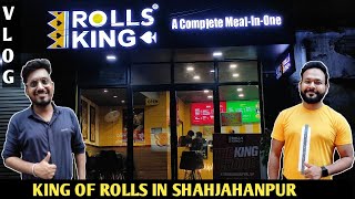 Rolls King Review  Rolls King Chicken Roll  NSA Vlog [upl. by Clabo]