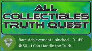 Achievement Guide quotI Can Handle The Truthquot Maneater Truth Quest All Collectibles [upl. by Querida]