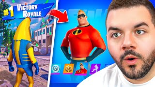 1 FORTNITE WIN  YOU WIN INCREDIBLES SKINS [upl. by Senzer329]