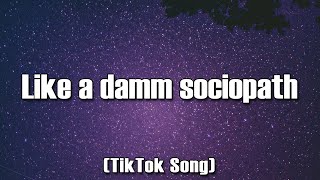 Like a damm sociopath TikTok Song Lyrics  Olivia Rodrigo  good 4 u Lyrics [upl. by Annavaig]