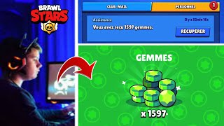 Voici comment CES JOUEURS ont REÇU GRATUITEMENT des GEMMES SUR BRAWL STARS   Explication [upl. by Jew]