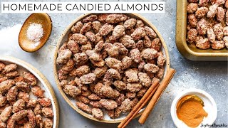 Homemade Candied Almonds Recipe [upl. by Dej]