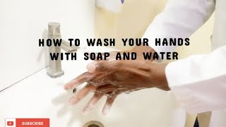 Hand Washing Technique With Soap and water [upl. by Honey]