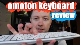 OMOTON Keyboard review Amazon Wireless Keyboard [upl. by Hermosa]