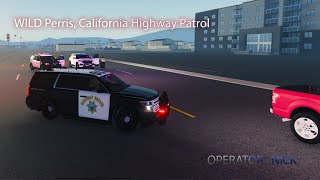 WILD Perris California Highway Patrol [upl. by Medarda]