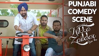 PUNJABI COMEDY  Ammy Virk  Nikka Zaildar  FUNNY COMEDY SCENE [upl. by Aznofla]