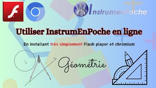 Installer gratuitement InstrumEnPoche utilisation des instruments de géométrie 📐📏 [upl. by Nebe]