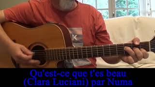 Philippe Catherine Clara Luciani Quest ce que tes beau  belle guitare Lavoine Ringer 2019 [upl. by Acsicnarf]