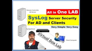 How to Configure Syslog Server With Domain Controller All in one LAB [upl. by Luckett]