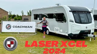 NEW Coachman Laser Xcel Caravan Range 2024  First Look and New Model [upl. by Awad]