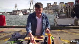 How to make Scampi Sashimi  Sydney Harbour Kitchen Ep 11 [upl. by Eidnac]