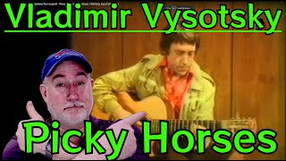 Vladimir Vysotsky  Picky Horses  Margarita Kid Reacts [upl. by Stephannie]