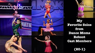 My Favorite Solos from quotDance Moms A New Eraquot Cast Members 201 [upl. by Johnathan323]