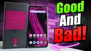 TMobile REVVL 7 Pro 5G Pros amp Cons  GOOD BAD amp UGLY [upl. by Nairdad]