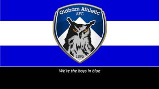 Hino do Oldham Athletic Legendado [upl. by Ylaek]