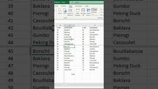 Multiple Scroll Area  Split Excel Worksheet exceltips exceltech excel [upl. by Briny]