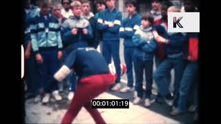 1980s Breakdancing on London Southbank B boy  Kinolibrary x Dick Jewell [upl. by Daza703]