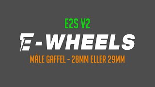 EWheels  Slik finner du ut hvilken gaffel som passer din modell  E2S V2PRO [upl. by Atauqal230]