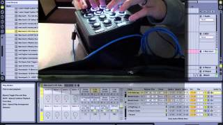 Midi Fighter 3D Video Game Jam using Ableton Live [upl. by Ricardama476]