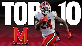 Maryland Terrapins TOP 10 Football Players for 2024 [upl. by Spector]