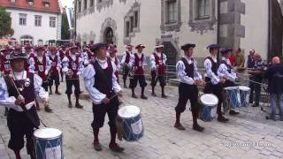 Trommler und Fanfarenzüge beim Rutenfest in Ravensburg 2010 10 Minuten Video Doku [upl. by Ries485]