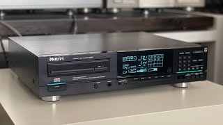 Philips CD880  Legendary CDPlayer  TDA1541A S1 Single Crown [upl. by Ennairam]