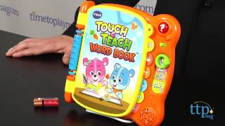 Touch amp Teach Word Book from VTech [upl. by Coughlin533]