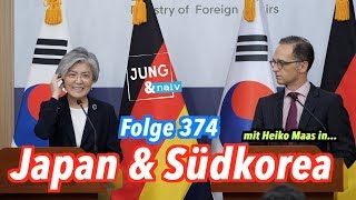 Mit Außenminister Heiko Maas in Japan amp Südkorea  Jung amp Naiv Folge 374 4K [upl. by Radloff784]