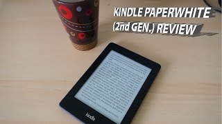 KINDLE PAPERWHITE 2 6th generation REVIEW [upl. by Pizor]