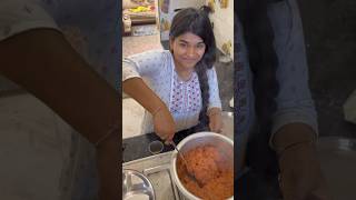 Gajar ka halwa khalo 🤤 vlog trending minivlogs [upl. by Aniakudo842]