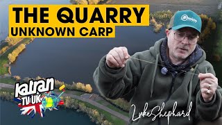 Fishing For Unknown Carp  The Quarry  Carp Fishing 2023 With Luke Shephard [upl. by Dilly517]